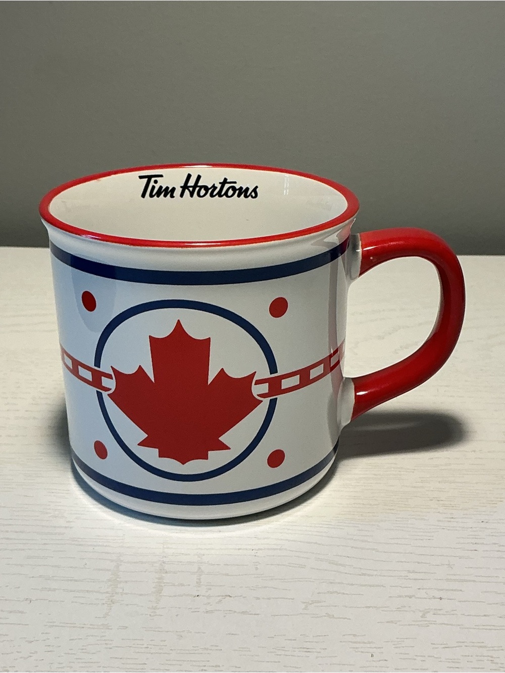 2022 Tim Hortons "Tim's Ice Hockey Rink" Ceramic Coffee Mug
